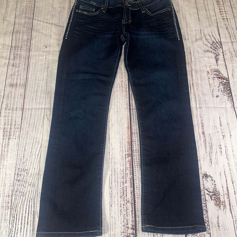 BKE Denim Sabrina Straight Leg Blue Jeans Size 27